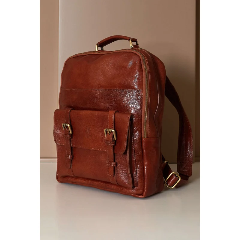 Zaino Grande Donna In Effetto Pelle - Christian Wippermann - Citybag Bodybag Tracolla Nero