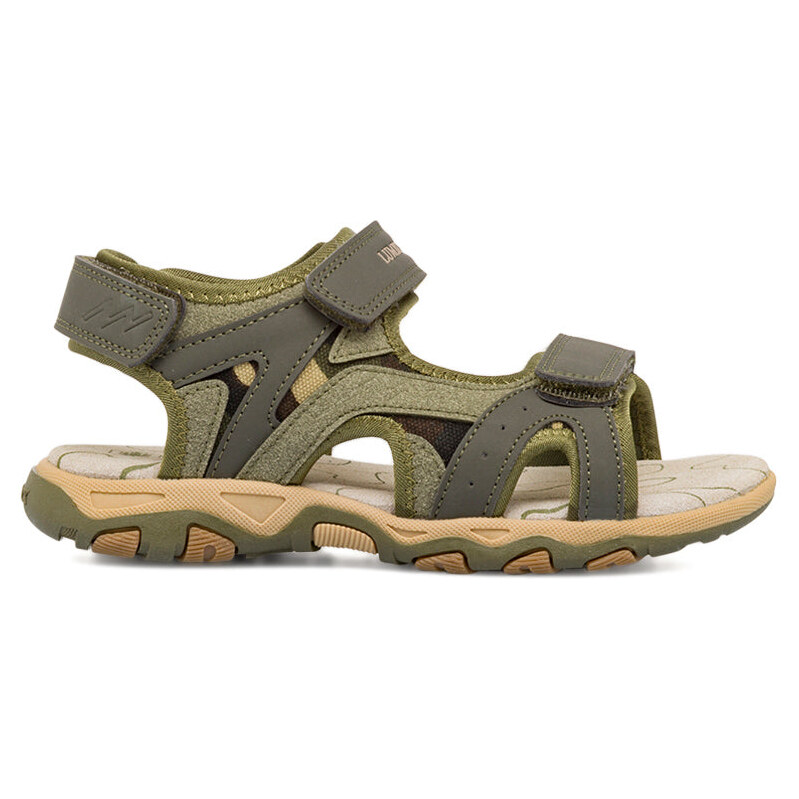 Sandali Verdi da Bambino con chiusura a strappo Lumberjack