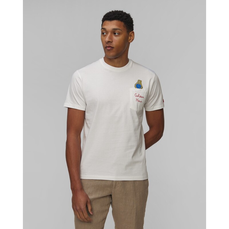 T-shirt Bianca Da Uomo Mc2 Saint Barth Austin