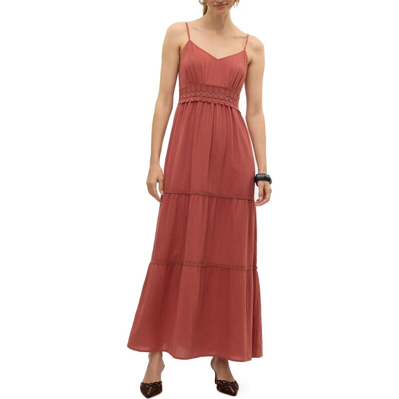 Vero Moda Abito lungo VMQuincy scollo a V