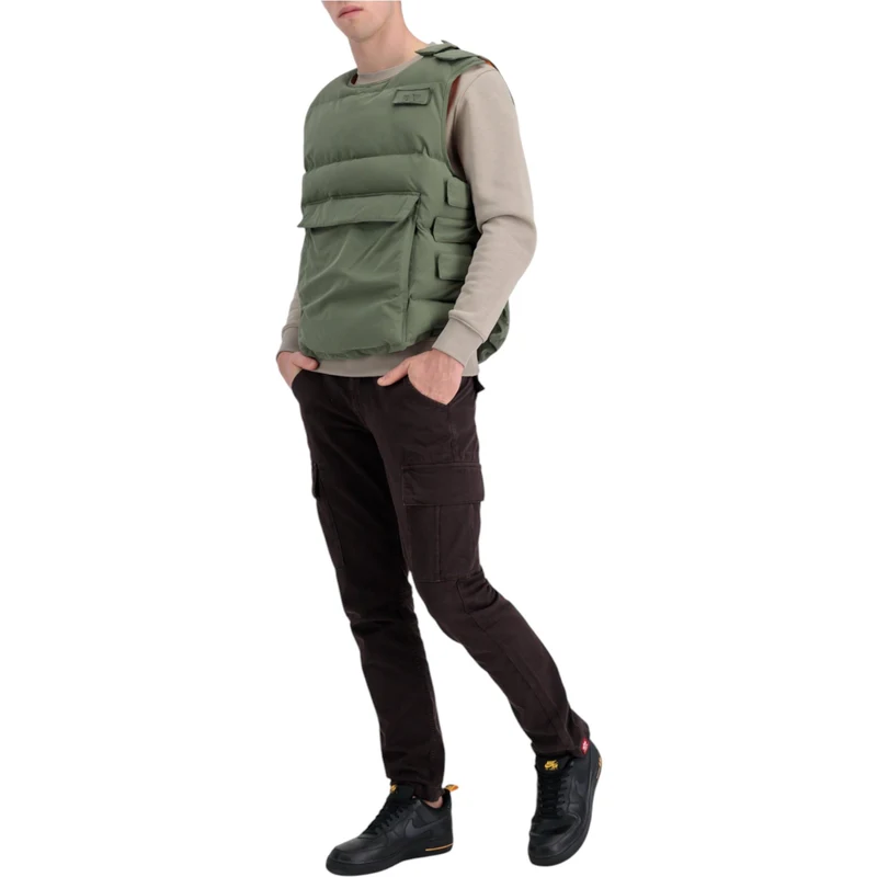 Alpha Industries Protector Puffer Vest Da Uomo Gilet Uomo (Pacco da 1