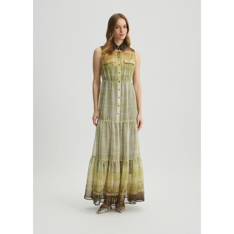 LIUJO Liu Jo Abito Chemisier In Chiffon Stampato