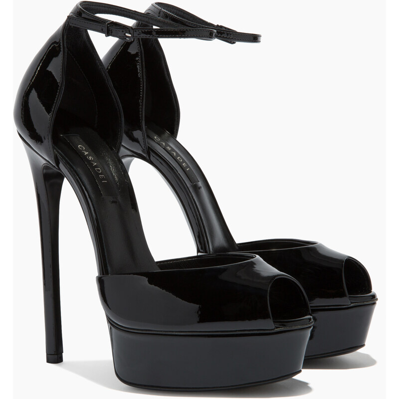 Casadei Flora Tiffany Platform Sandals - Donna Plateau Black 35