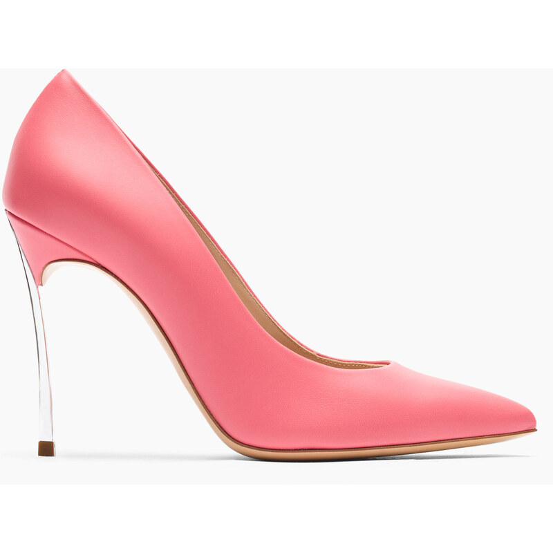 Casadei Blade Leather Pumps - Donna Décolleté E Slingback Coral 42