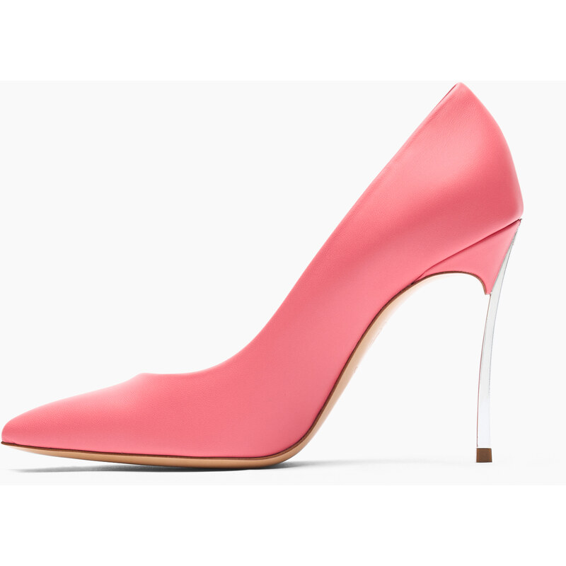 Casadei Blade Leather Pumps - Donna Décolleté E Slingback Coral 42