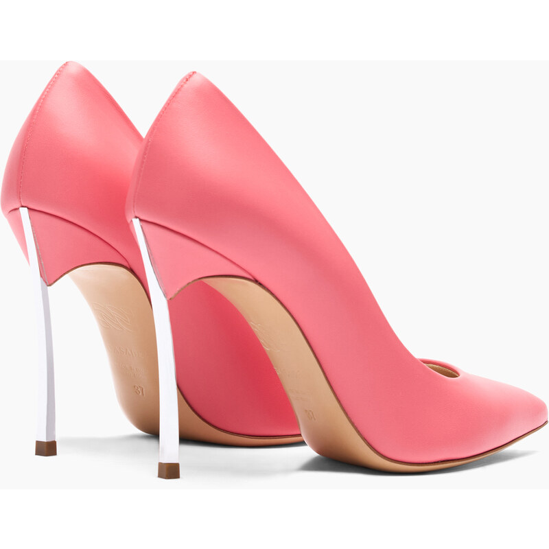 Casadei Blade Leather Pumps - Donna Décolleté E Slingback Coral 42