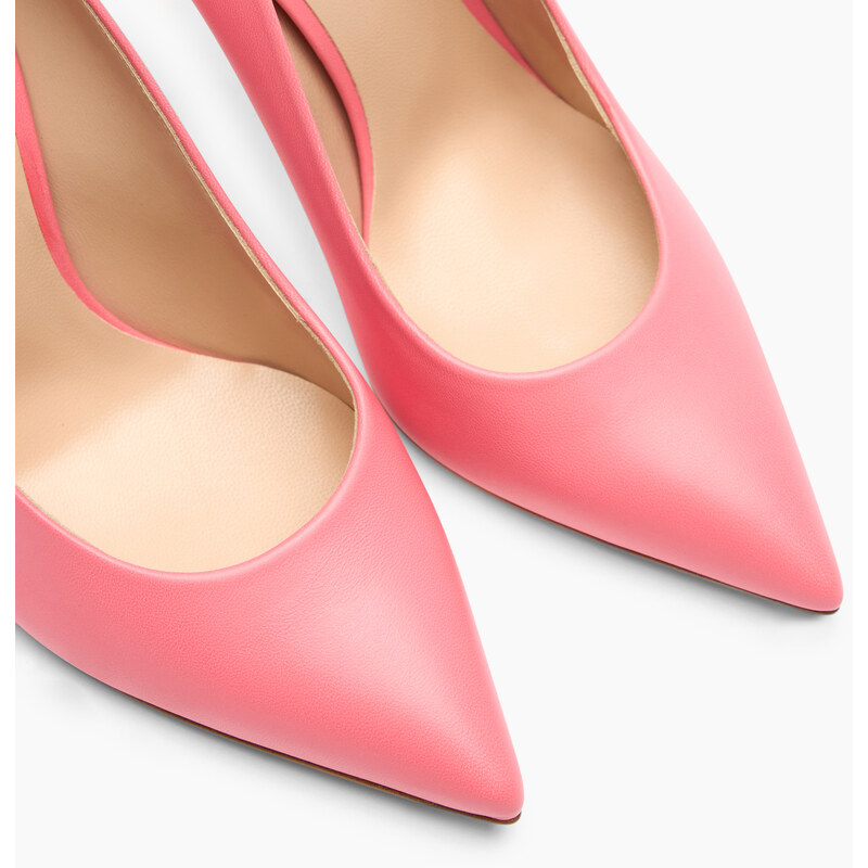 Casadei Blade Leather Pumps - Donna Décolleté E Slingback Coral 42