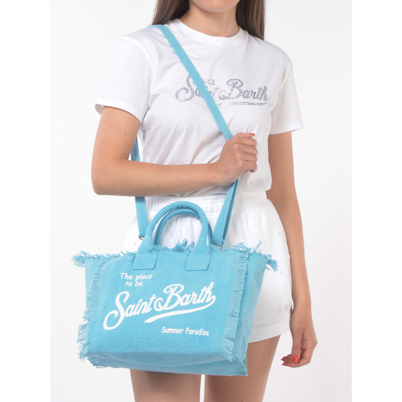 borsa a mano da donna Mc2 Saint Barth Medium con logo