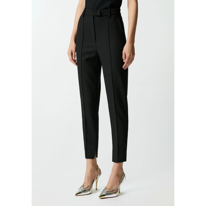 PINKO Pantaloni Tridente In Misto Viscosa