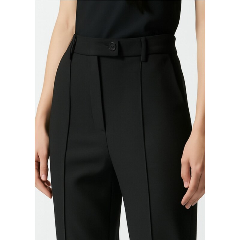 PINKO Pantaloni Tridente In Misto Viscosa