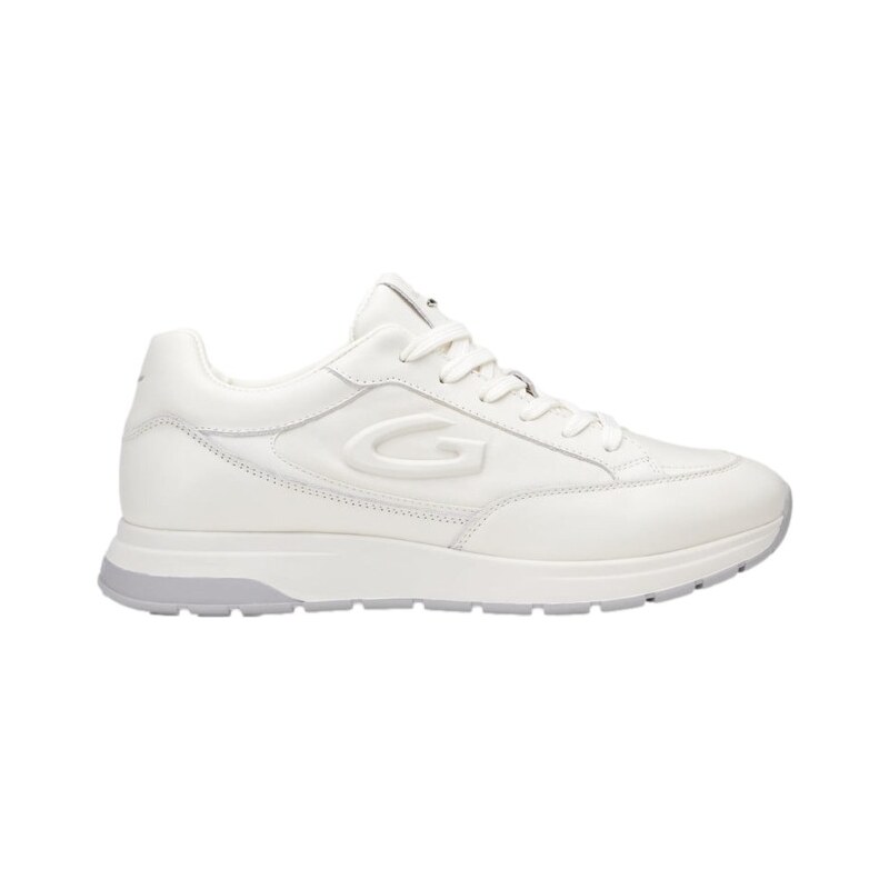 Alberto Guardiani Alberto 450400 Oracle Sneakers Uomo Stringate Off White Bianco 41