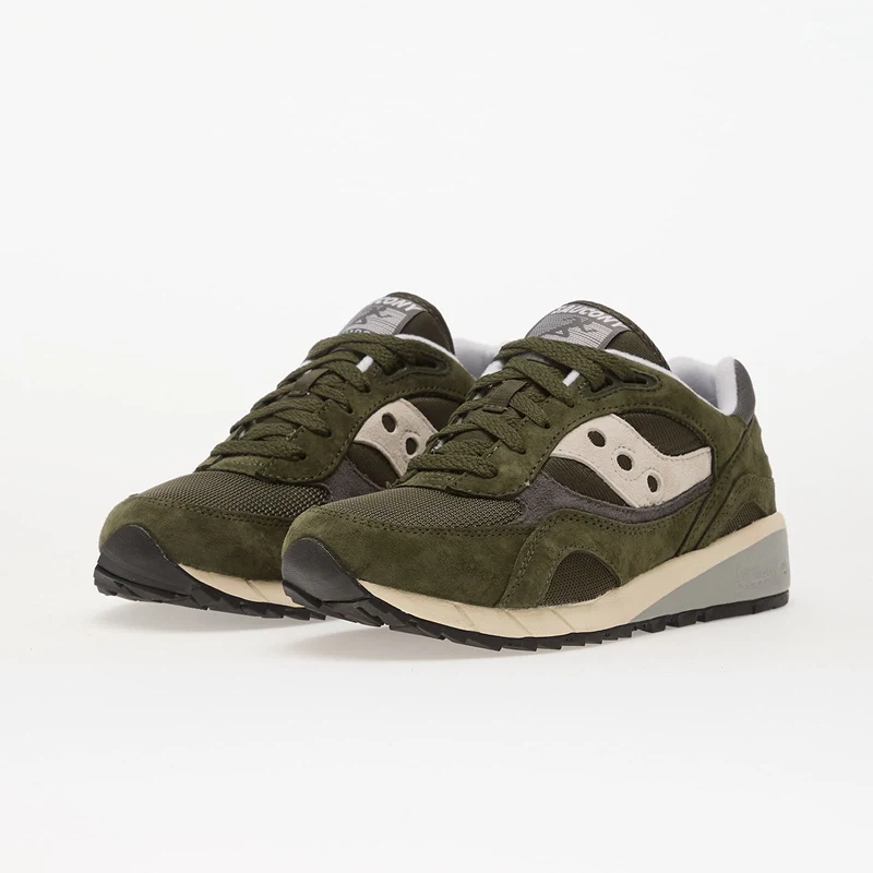 Saucony Shadow 6000 Kintsugi S70663-1 – Scarpe Sneaker Uomo, Colore Verde/Grigio/Nero - Foto 4