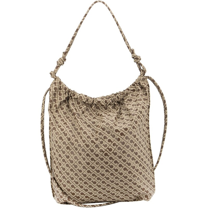 Gherardini - Borsa a spalla Hobo media in tessuto softy