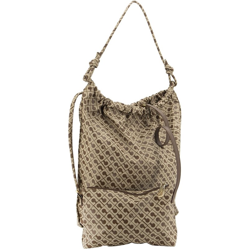 Gherardini - Borsa a spalla Hobo media in tessuto softy