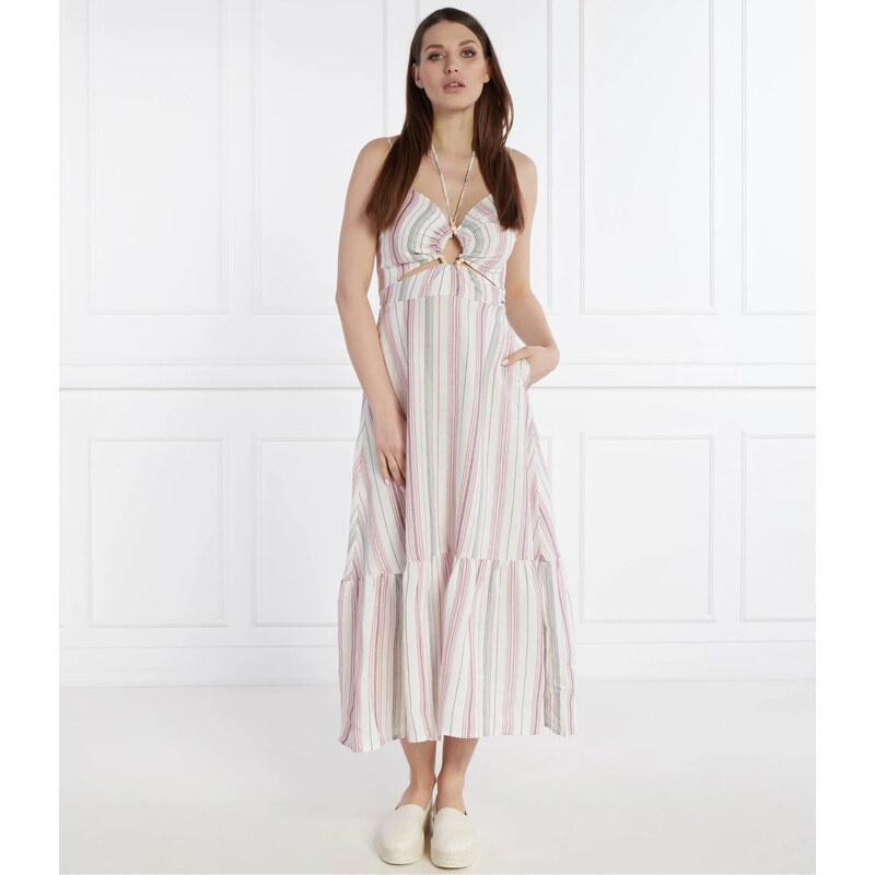 Pepe Jeans London Vestito di lino DIANA