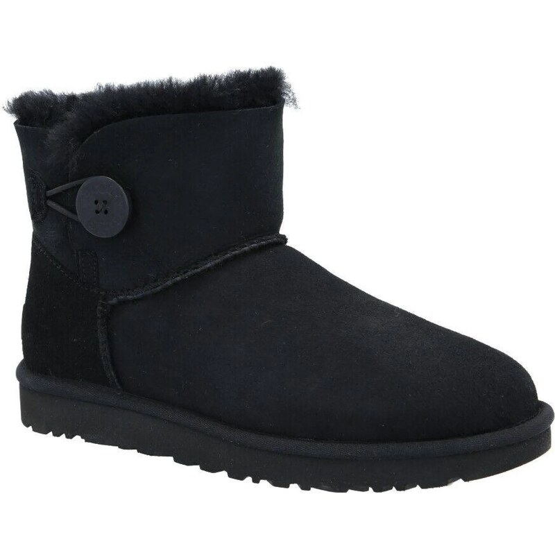 UGG Stivali di pelle da neve Mini Bailey Button II