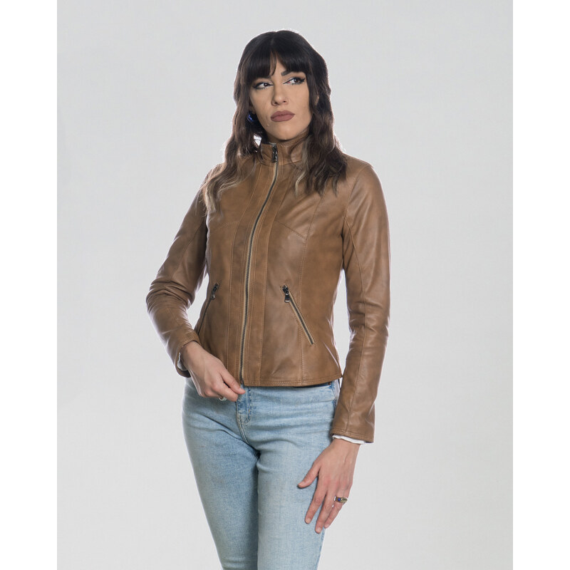 Giacca In Finta Pelle Only Freya Per Donna - Stile Biker Con Tasche A Cerniera, Lavabile In Lavatrice - Foto 3