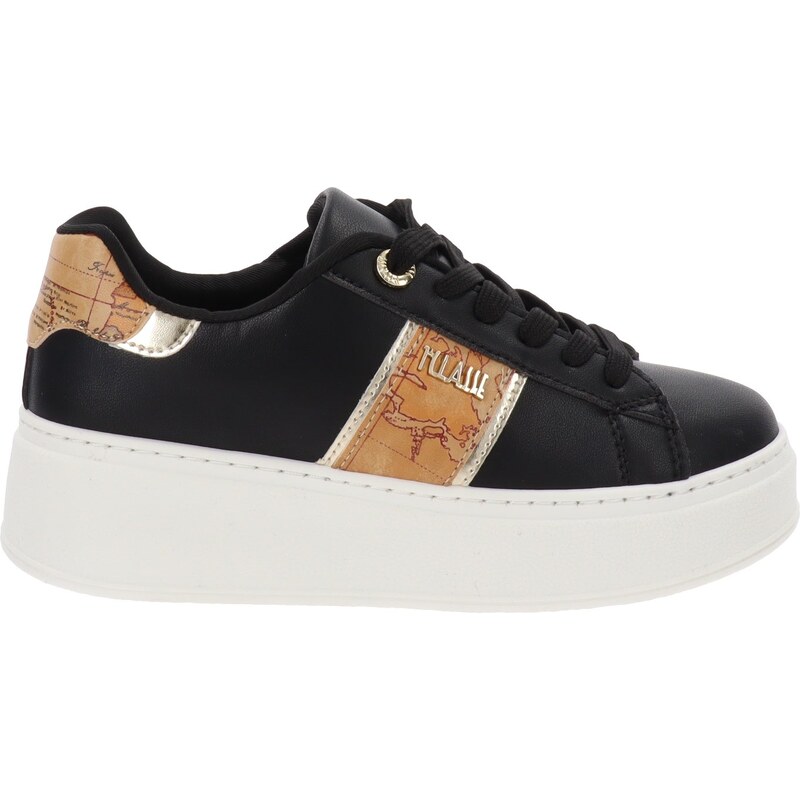 Alviero Martini Sneakers Donna in Similpelle Nero