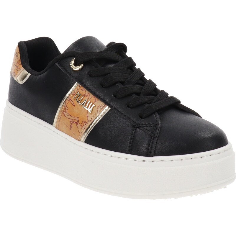 Alviero Martini Sneakers Donna in Similpelle Nero