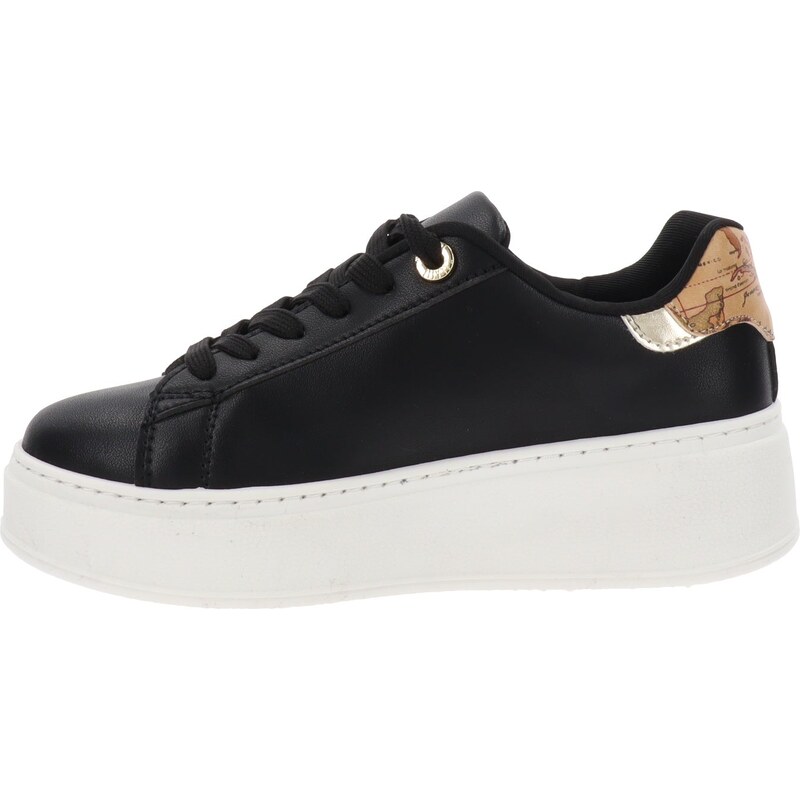 Alviero Martini Sneakers Donna in Similpelle Nero