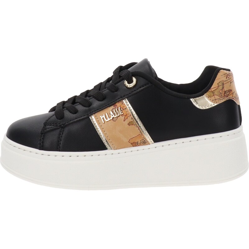 Alviero Martini Sneakers Donna in Similpelle Nero