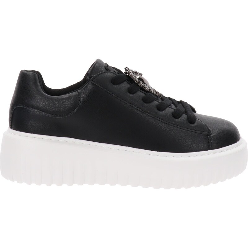 Braccialini Sneakers Donna in Similpelle Nero