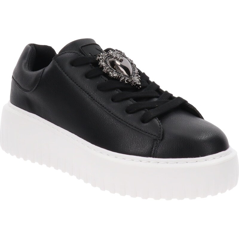 Braccialini Sneakers Donna in Similpelle Nero