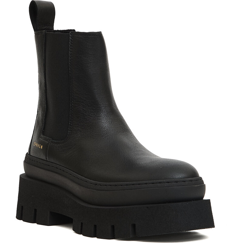 COPENHAGEN beatles fondo alto pelle nera