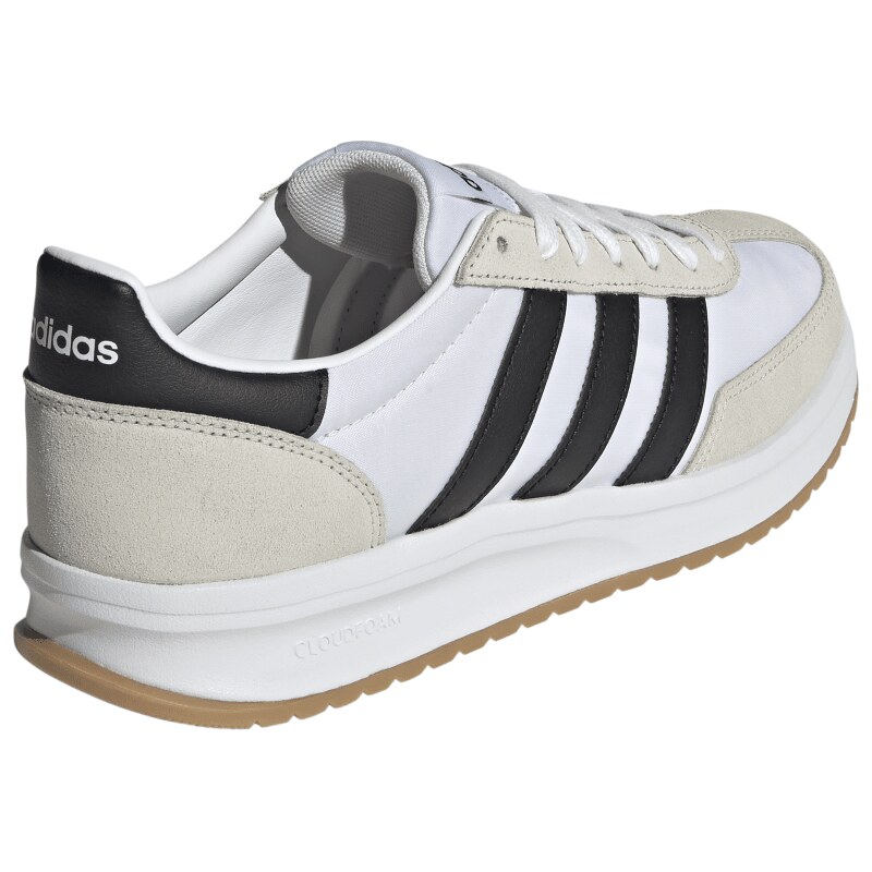 Sneakers da uomo bianche con dettagli beige adidas 70's Run 2.0