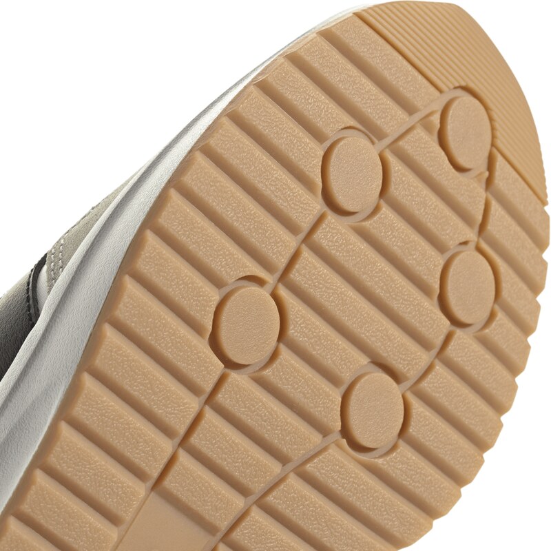 Sneakers da uomo bianche con dettagli beige adidas 70's Run 2.0