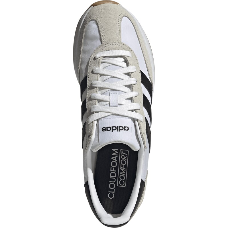 Sneakers da uomo bianche con dettagli beige adidas 70's Run 2.0