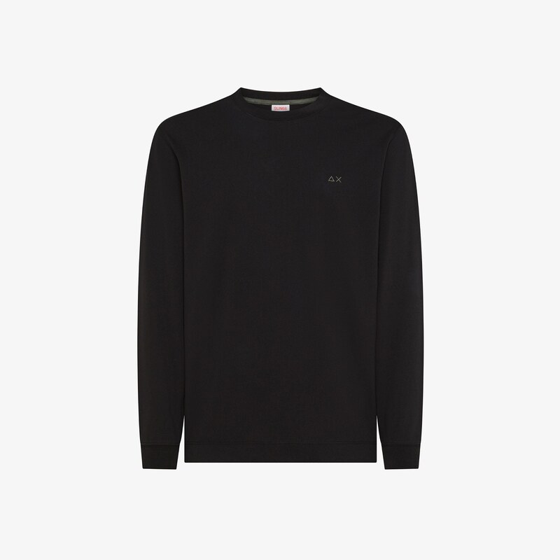 Maglia Manica Lunga SUN68 in cotone T45121 : S