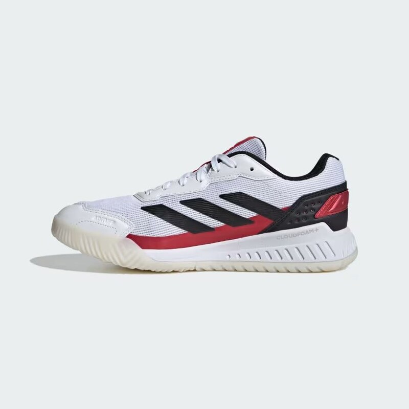 Adidas Scarpe da Padel Courtquick Uomo Cloud White/Core Black/Lucid Red