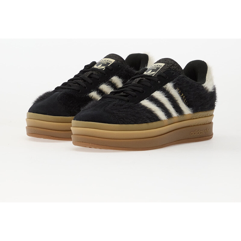 adidas Originals adidas Gazelle Bold W Core Black/ Crew White/ Gold Metallic