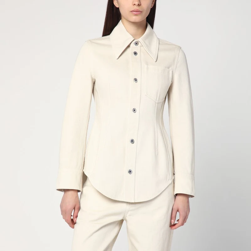 BOTTEGA VENETA Giacca In Denim Colorato - Un Capospalla Firmato Di Lusso