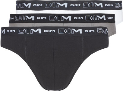 DIM Slip COTON STRETCH X3