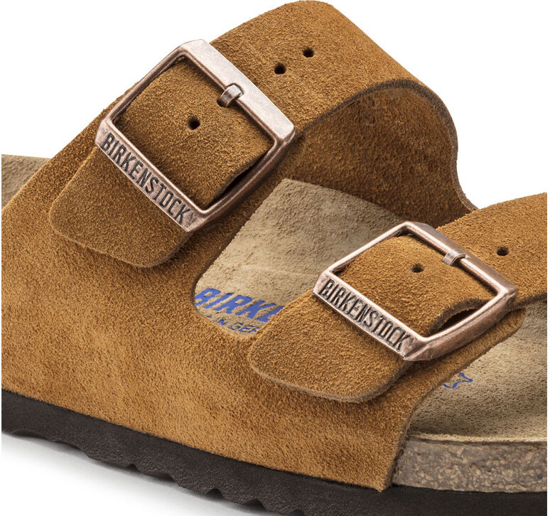 Birkenstock Arizona SFB VL Mink Regular Fit Donne - Sandali Birkenstock - Marrone - 1009526-5