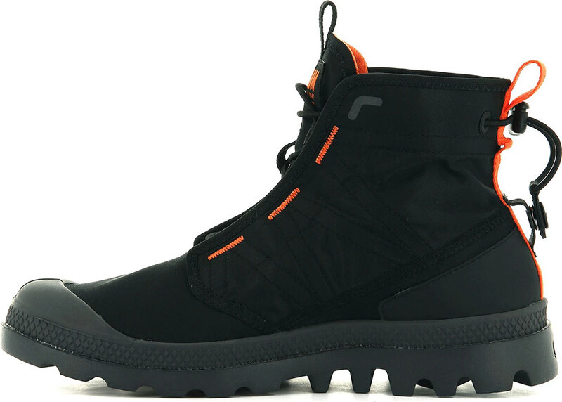 Palladium Pampa Travel Lite Black - Uomini - Scarpe Palladium - Nero - 77039-008-M