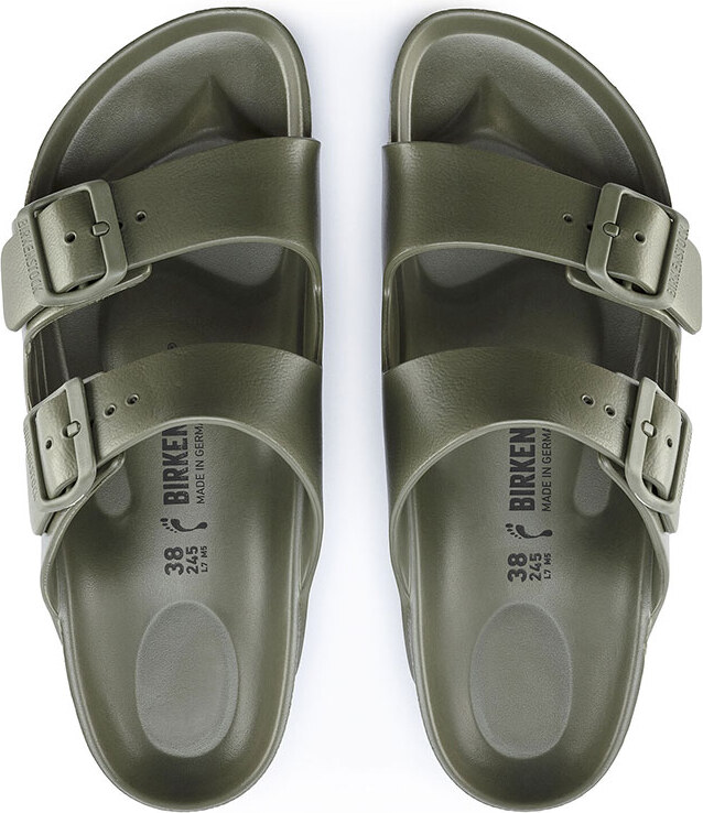 Birkenstock Arizona EVA Khaki Narrow Fit Unisex - Sandali Birkenstock - Verde - 1019152-3.5