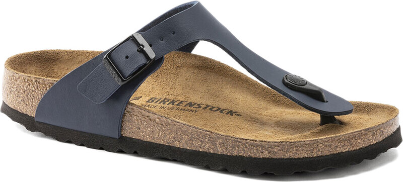 Birkenstock Gizeh Birko-Flor Narrow Fit Unisex - Sandali Birkenstock - Blu - 143623-5.5