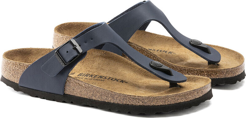 Birkenstock Gizeh Birko-Flor Narrow Fit Unisex - Sandali Birkenstock - Blu - 143623-5.5