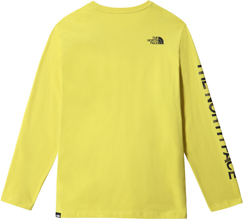 The North Face M Coordinates L/S Tee Acid Yellow - Uomini - Maglietta a maniche corte The North Face - Giallo - NF0A5IG9760