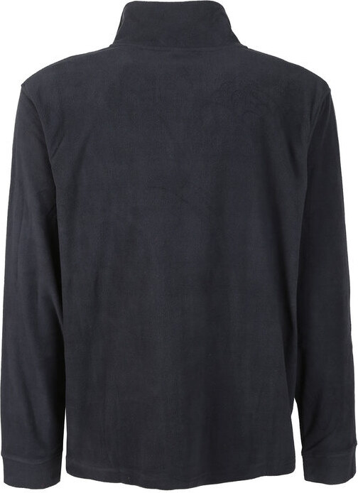 Be Board Felpa Uomo In Micropile Con Zip Pesanti Blu Taglia L