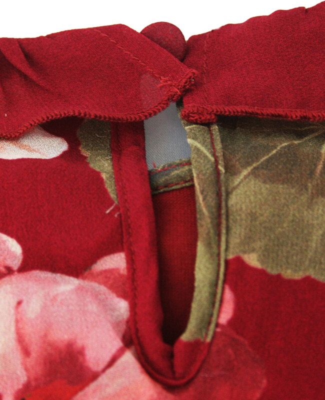 TWINSET GIRL Abito in Georgette Stampa Fiori - 8A