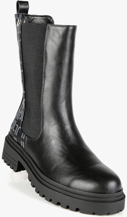 Lancetti Stivaletti Da Donna Modello Chelsea Tronchetti Nero Taglia 40