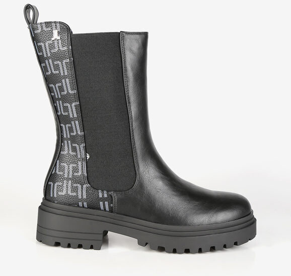 Lancetti Stivaletti Da Donna Modello Chelsea Tronchetti Nero Taglia 40