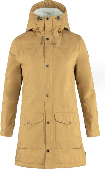 Fjällräven Greenland Winter Parka Buckwheat Brown Donne - Giacche Fjällräven - Giallo - F89738-232-XS