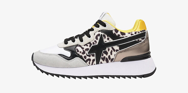 W6YZ - Sneakers donna in camoscio - Art. Yak-W Grey 36