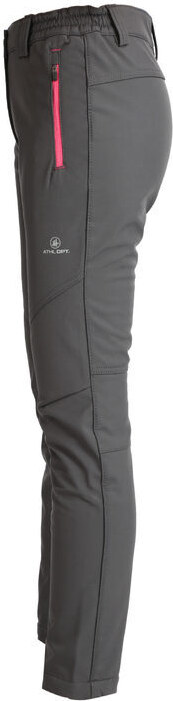 Athl Dpt Pantaloni Sportivi Da Donna In Tessuto Tecnico Felpa Grigio Taglia 50