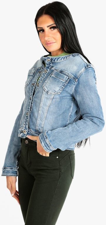 Solada Giacca In Jeans Da Donna Taglia 44